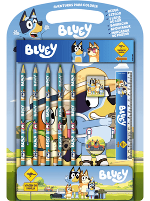 Bluey Aventuras para Colorir