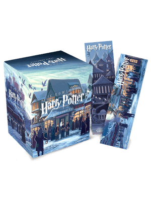 Box Harry Potter Scholastic - Castelo (Caixa Azul)