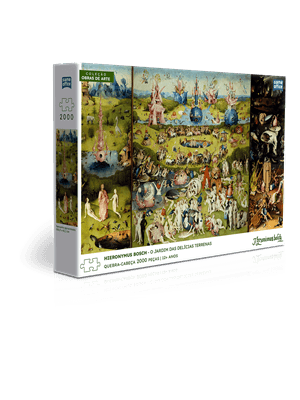 Quebra-Cabeça 2000 Peças o Jardim das Delícias Terrenas - Hieronymus Bosch