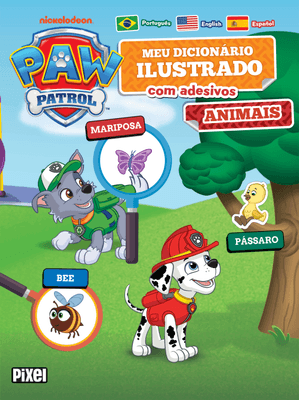 Meu Primeiro Dicionário de Adesivos: Animais/ Patrulha Canina