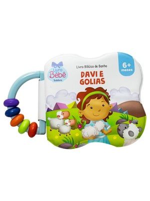 Livro Bíblico de Banho: Davi e Golias