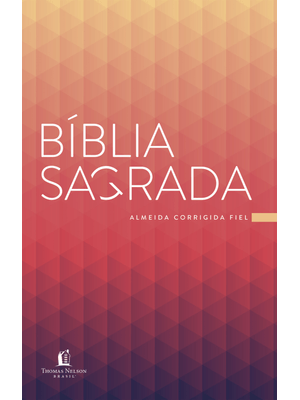 Bíblia Acf Prisma Coral, Brochura, Econômica