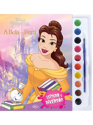 Disney - Aquarela - a Bela e a Fera