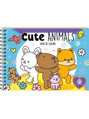 Cute Animals - para Colorir