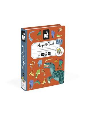 Livro Magnetico Misture e Combine Dinossauros 50 Pecas - J02573