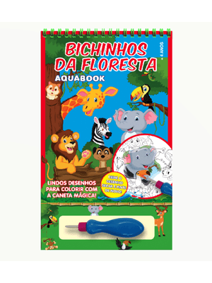 Aquabook Bichinhos da Floresta
