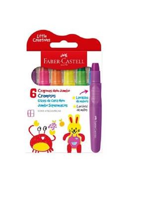 Giz de Cera Supermacio Neon Little Creatives - 224007