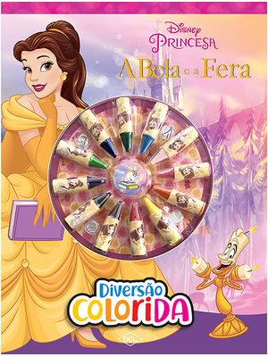 Disney - Cores - a Bela e a Fera