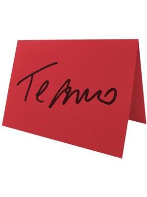 Cartão Fabriano - Te Amo Vermelho