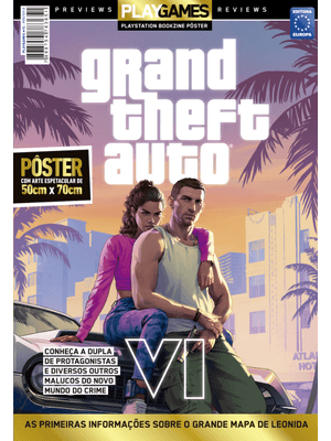 Gta 6 - Jason e Lucia - Arte 2 - Superpôster Playgames
