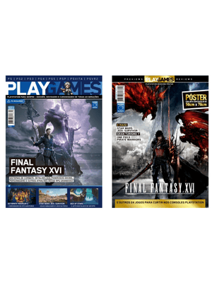 Kit Definitivo Final Fantasy Xvi: Revista Pôster + Revista Playgames