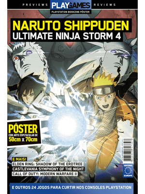 Naruto Shippuden - Superpôster Playgames