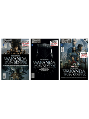 Pantera Negra: Wakanda para Sempre - Coleção 3 Pôsteres - Superpôster Mundo dos Super-Heróis