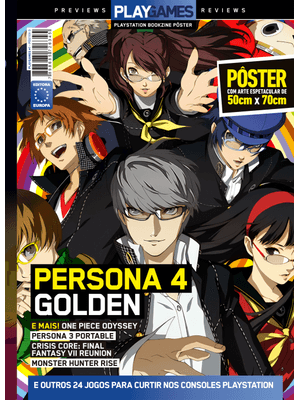 Persona 4 Golden - Superpôster Playgames