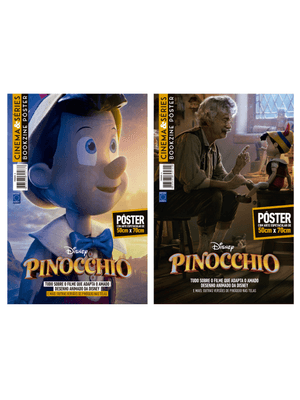 Pinóquio 2022 - Coleção 2 Pôsteres - Superpôster Cinema e Séries