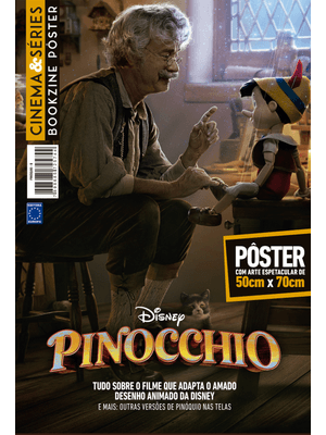Pinóquio 2022 - Arte B (Gepeto) - Superpôster Cinema e Séries
