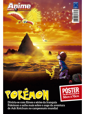 Pokémon - Arte B - o Filme: Eu Escolho Você - Superpôster Anime Invaders