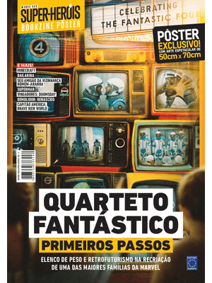 Quarteto Fantástico: Primeiros Passos - Superpôster Mundo dos Super-Heróis