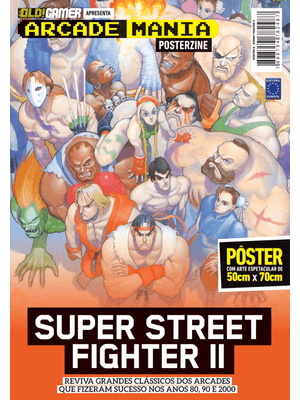 Super Street Fighter 2 - Superpôster Arcade Mania