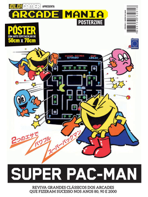 Super Pac-Man - Superpôster Arcade Mania