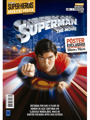 Superman 1978 - Arte B - Superpôster Mundo dos Super-Heróis