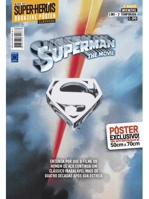 Superman 1978 - Arte a - Superpôster Mundo dos Super-Heróis