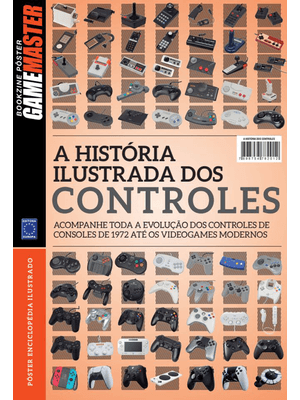 Superpôster a História Ilustrada dos Controles - Super Nintendo