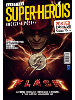 The Flash - Arte a - Superpôster Mundo dos Super-Heróis