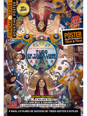 Tudo em Todo Lugar Ao Mesmo Tempo - Arte B - Superpôster Cinema e Séries