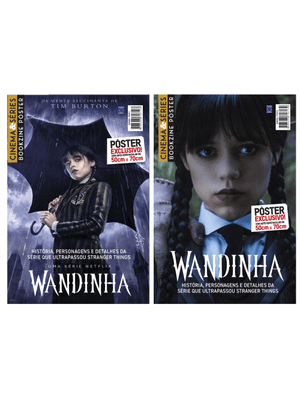 Wandinha - Coleção 2 Pôsteres - Superpôster Cinema e Séries