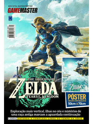 Zelda: Tears of The Kingdom - Arte a - Superpôster Game Master