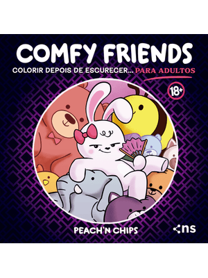 Comfy Friends 18+: Colorir Depois de Escurecer... para Adultos!