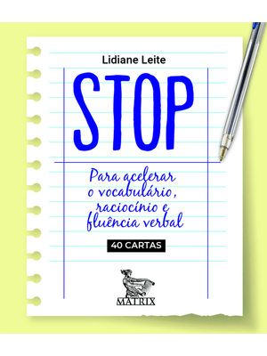 Stop: para Acelerar o Vocabulário, Raciocínio e Fluência Verbal.