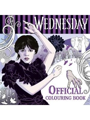 Wednesday: Official Colouring Book
