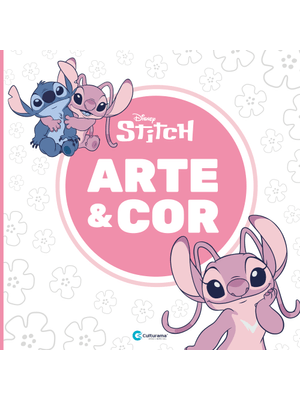 Arte e Cor Angel: Livro de Colorir do Universo do Stitch!