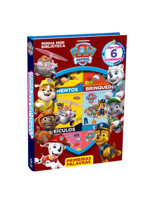 Patrulha Canina Minha Mini Biblioteca - Primeiras Palavras