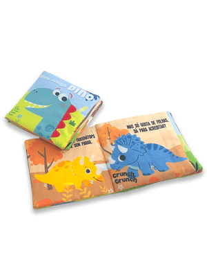 Meu Amigo Dino: Livro de Pano