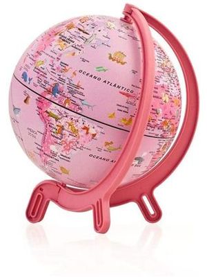 Globo Giacomino Pink Zoo sem Luz - 16 Cm