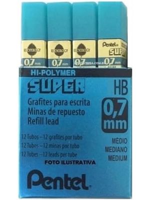 Grafite Hi-Polymer Super 0,7Mm B | 50-Bx