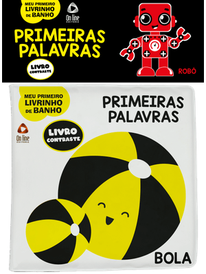 Meu Primeiro Livrinho Contraste de Banho - Primeiras Palavras