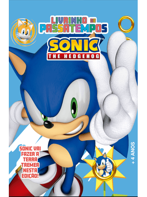 Sonic Livrinho de Passatempos