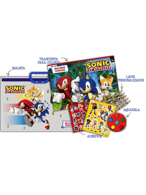 Sonic Maletinha Divertida