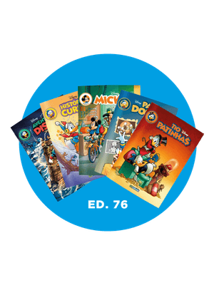 Kit Gibis Disney Edição 76 - Julho/2025 - com 5 Revistas