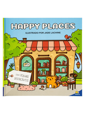 Fluffy Friends - Coloring Book: Happy Places