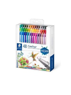Caneta Staedtler Fineliner Triplus 0.3Mm C/48 Cores - 334 C48-C