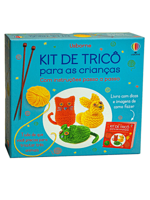 Kit de Tricô para as Crianças