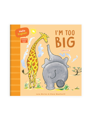 Hello English - Im Too Big: com Qr Code