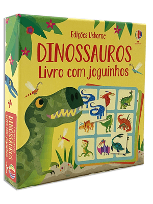 Dinossauros: Livro com Joguinhos