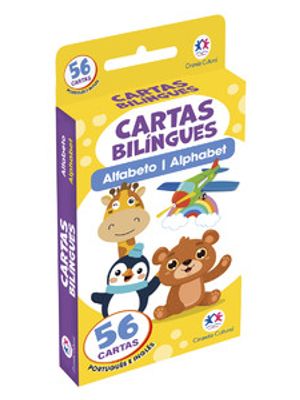 Flash Cards Cartas Bilíngues - Alfabeto - Alphabet