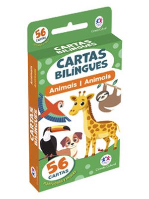 Flash Cards Cartas Bilíngues - Animais - Animals
